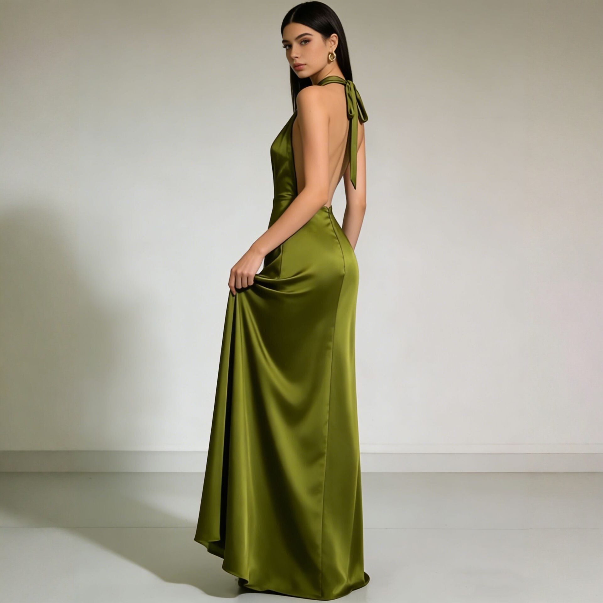 Robes de Soirée Élégantes 2026 - Maxi Dress Halter avis et prix