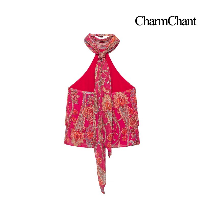 CHARMCHANT Ensemble 2 Pièces F - Romper Floral Print avis et prix
