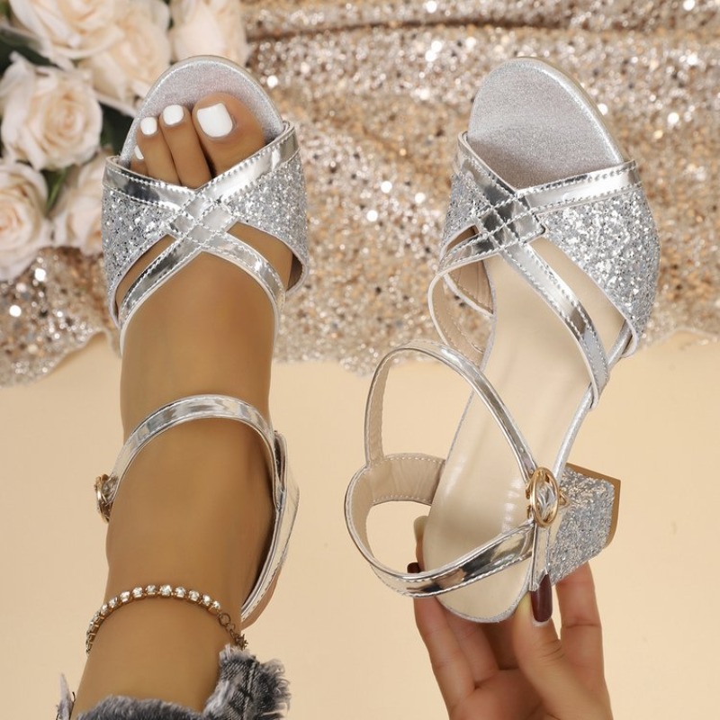 Sandales à talons carrés pour  - Sandal Strappy Heeled avis et prix