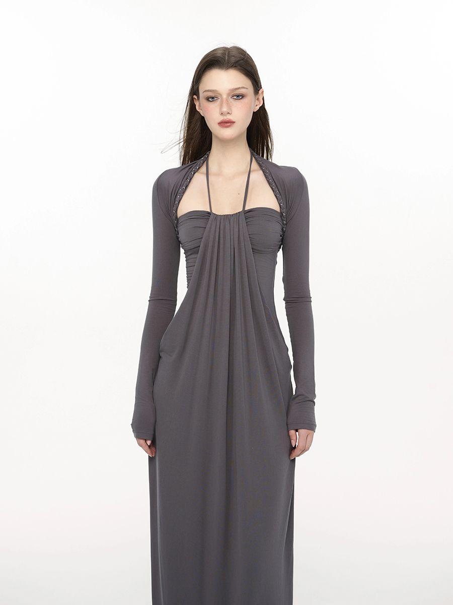 REDDACHiC élégant tressé hauss - Maxi Dress Halter avis et prix