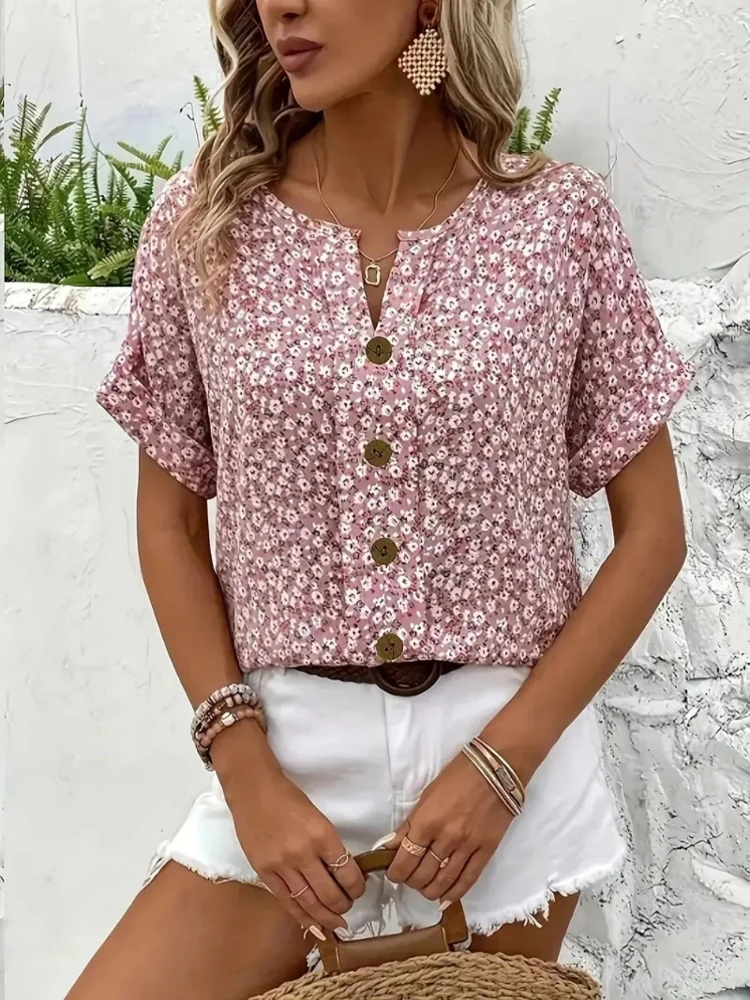 Chemises pour femmes grande ta - Romper Floral Print avis et prix