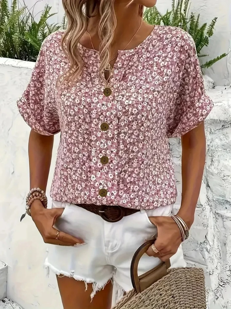 Chemises pour femmes grande ta - Romper Floral Print avis et prix