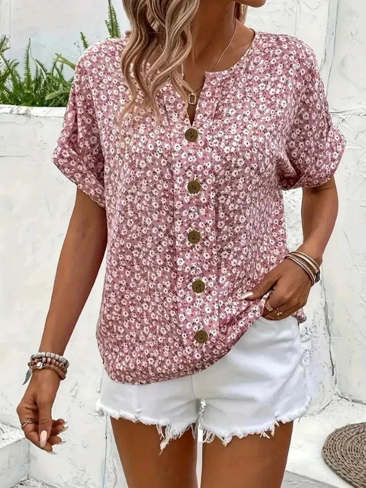 Chemises pour femmes grande ta - Romper Floral Print avis et prix