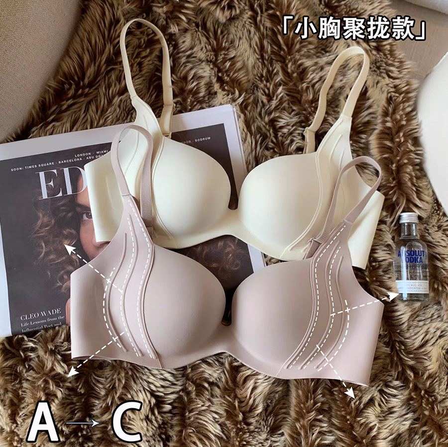 Soutien-gorge Push Up sans fil - Bralette Triangle Set avis et prix